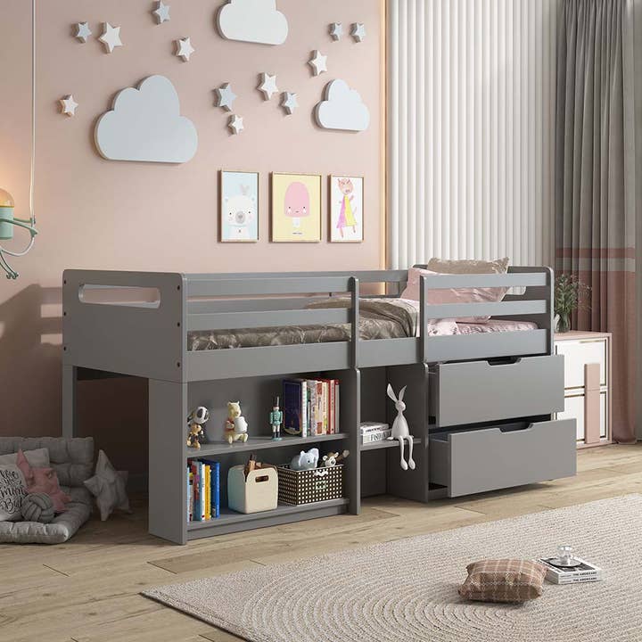 Acme Furniture Industry, Inc. - Wholesale Bed - Kids & Baby - Fabiana Twin Loft Bed with Storage6