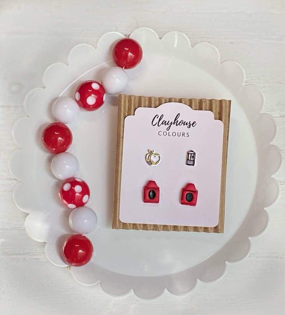 Clayhouse Colours - Wholesale Dangle Earrings - Teacher Earrings  | Back to School Earrings9