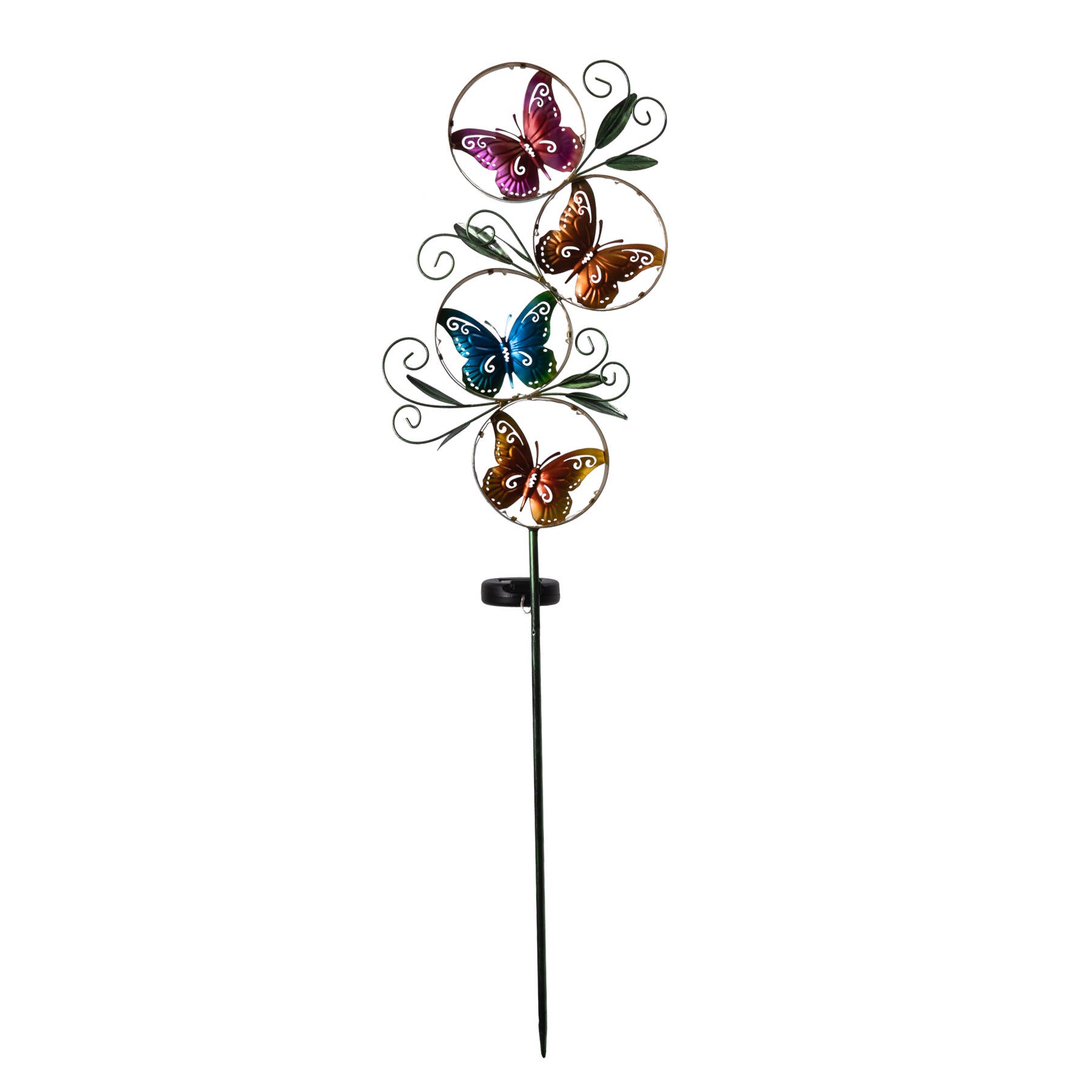 Forever Gifts Inc. - Wholesale Garden/Lawn Stake - Metal Butterfly Solar Garden Stake7