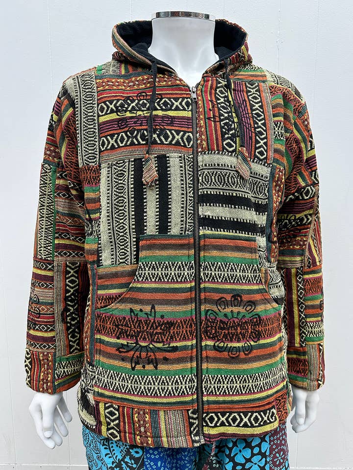 FX1080 Gheri Patchwork Jacket (Green) for wholesale by Fashion X Factor Ltd.