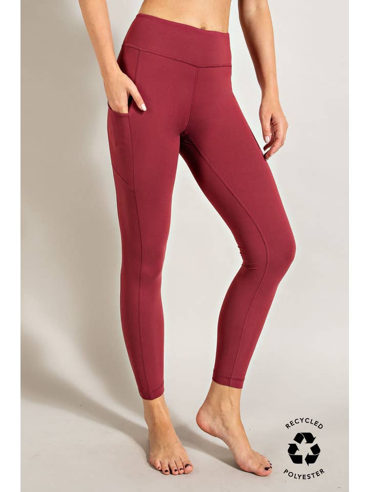 Rae Mode - Wholesale Athletic/Lounge Leggings - Women's - BUTTER BASIC LEGGING WITH POCKETS136