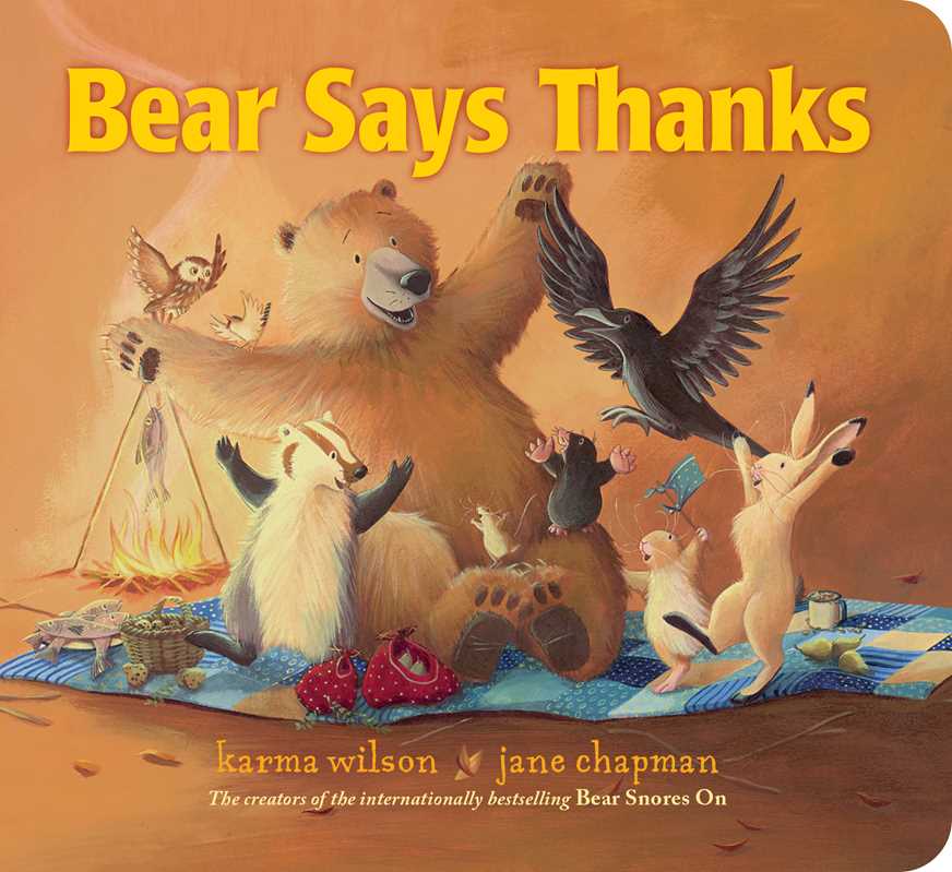 Simon & Schuster - Wholesale Baby & Toddler Book (0-2) - Bear Says Thanks by Karma Wilson0