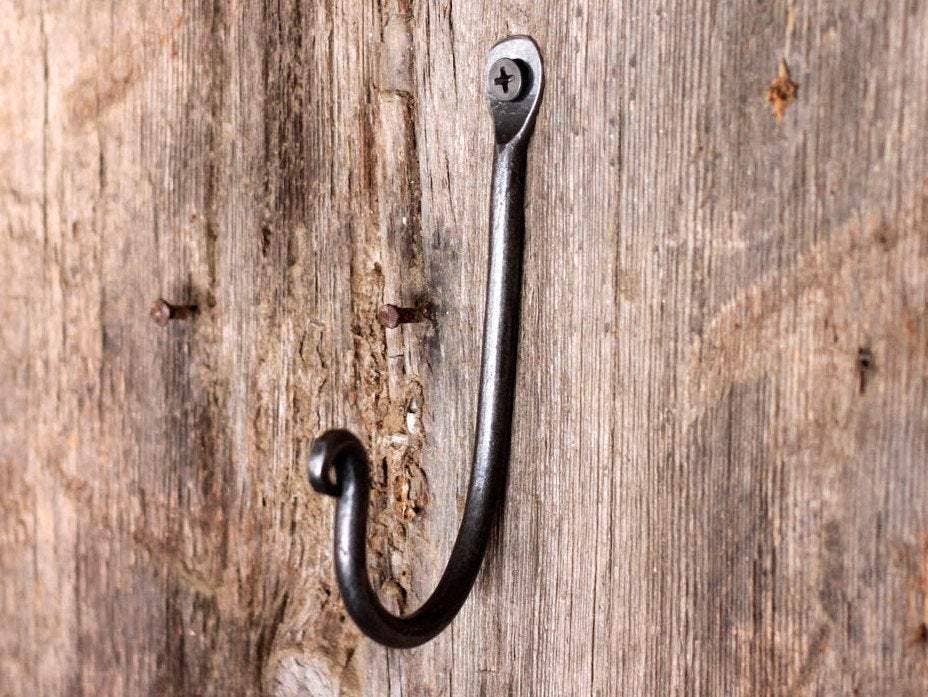 Wicks Forge - Wholesale Wall Hook - Traditional Blacksmith Wall Hook