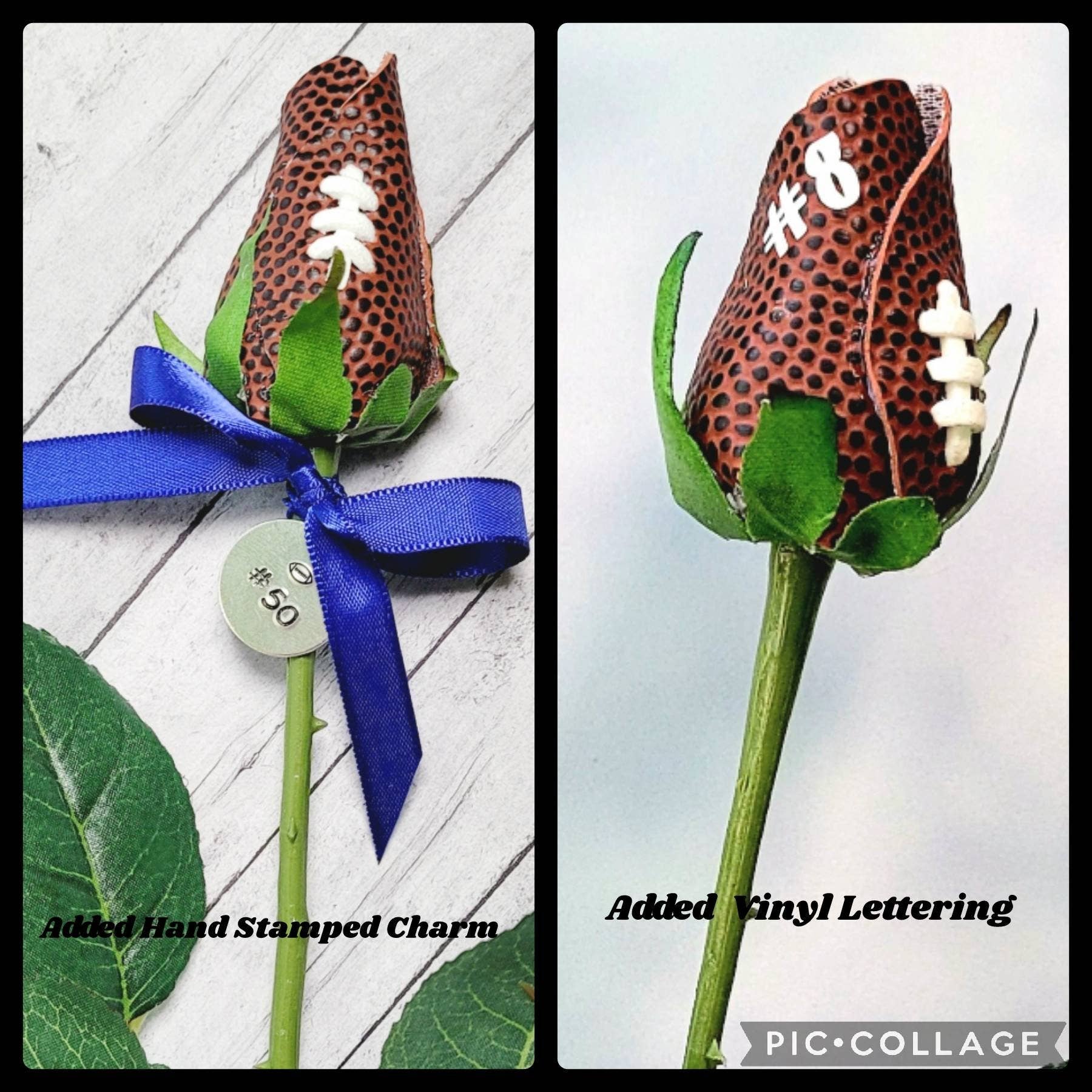 Home Run Accessories - Vendita all'ingrosso Fiori finti - Football Rose, Sport Rose, Matrimonio a tema calcistico, Pallone7