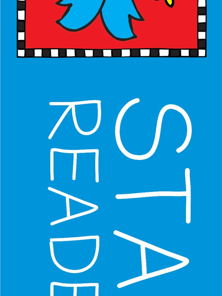 Bookmark- Star Reader for wholesale by Laura Kelly Stickers