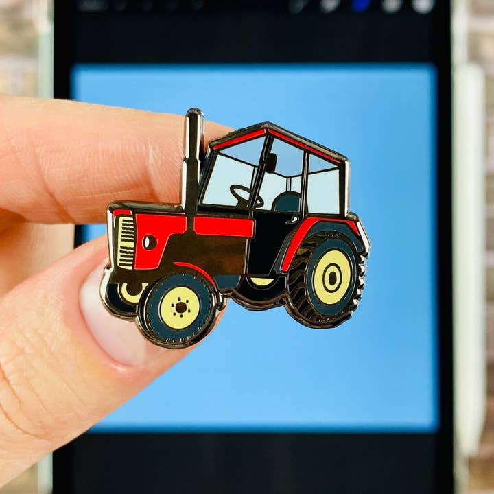 Paw Generation – Engroshandel Reversnål/knap – Traktorstift - Ursus - Traktor - Landmandsliv - Landbrug