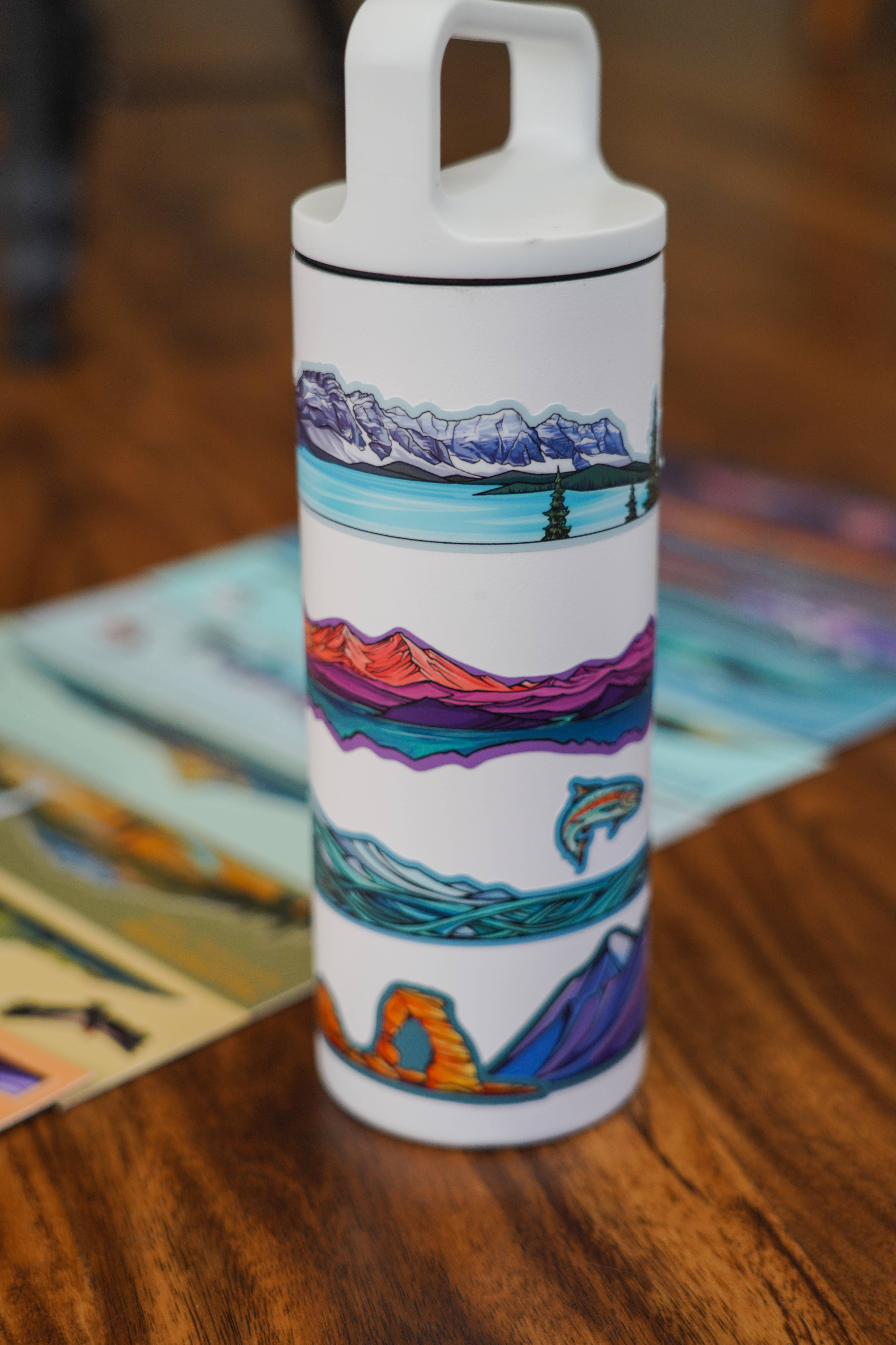 Hydrascape Stickers - Wholesale Sticker - Denali National Park Miniscape Sticker5