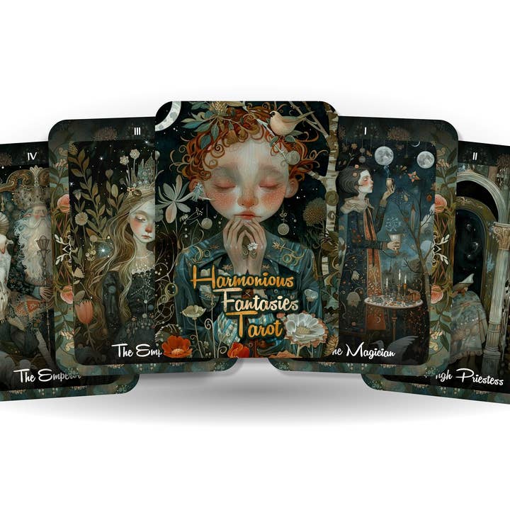 Tarot Harmonious Fantasies - 78 cartas para venta al por mayor de Ibiza Tarot USA
