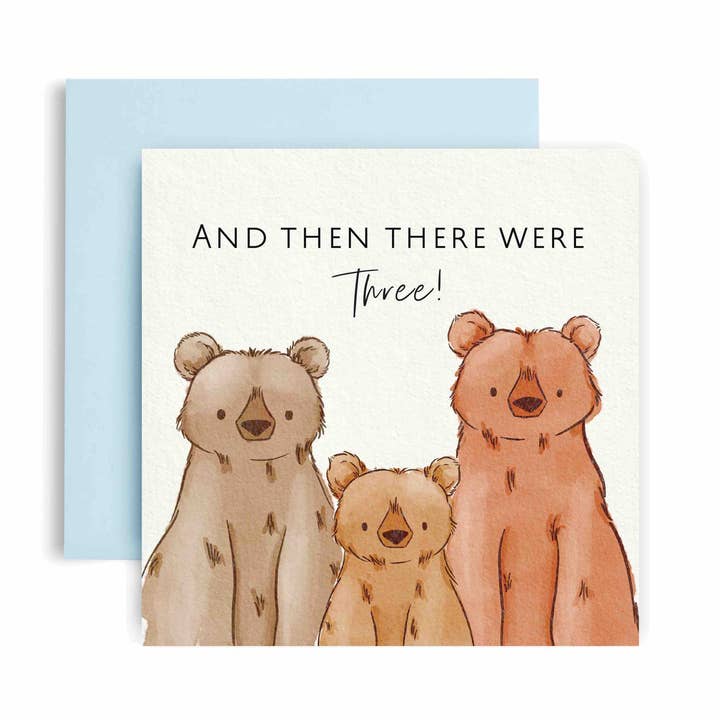 Félicitations, un nouveau bébé, puis il y avait des ours pour la vente par Huxters