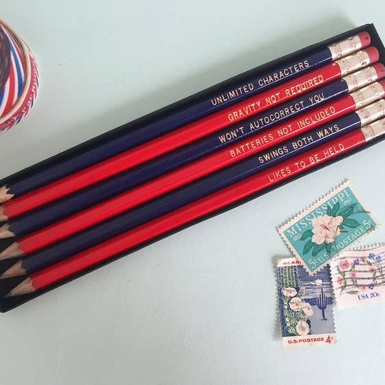 PROFILO TINDER A MATITA - SET DI MATITE per la vendita all'ingrosso da parte di fracas studios.