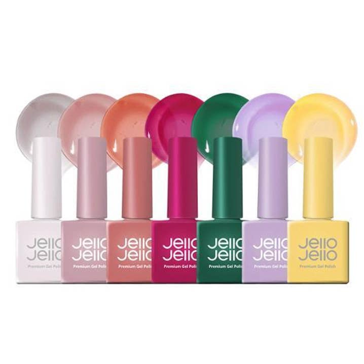 Jello Jello Premium Gel Nail Polish–Syrup Collection 18Color for wholesale by K Motives Beauty