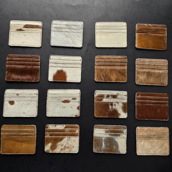 Ranchers Closet - Wholesale Card Holder - Women's - Genuine Hair-On Cowhide Wallet – Slim Western Card Holder9