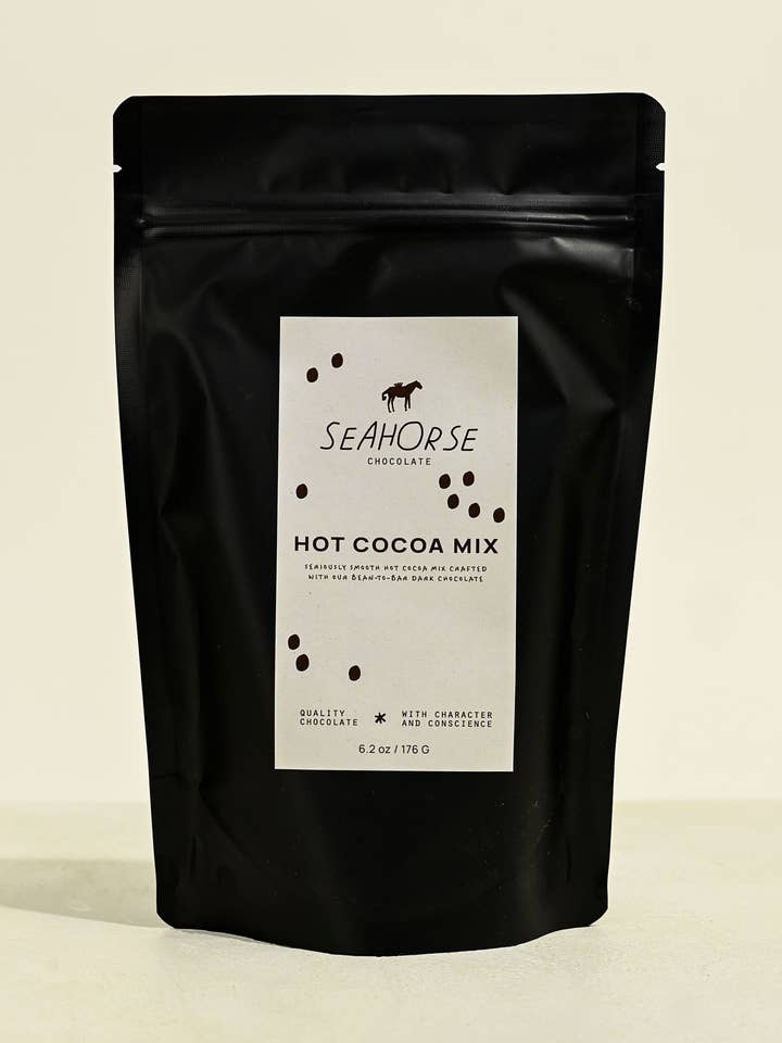 Mélange pour chocolat chaud pour la vente par Seahorse Chocolate