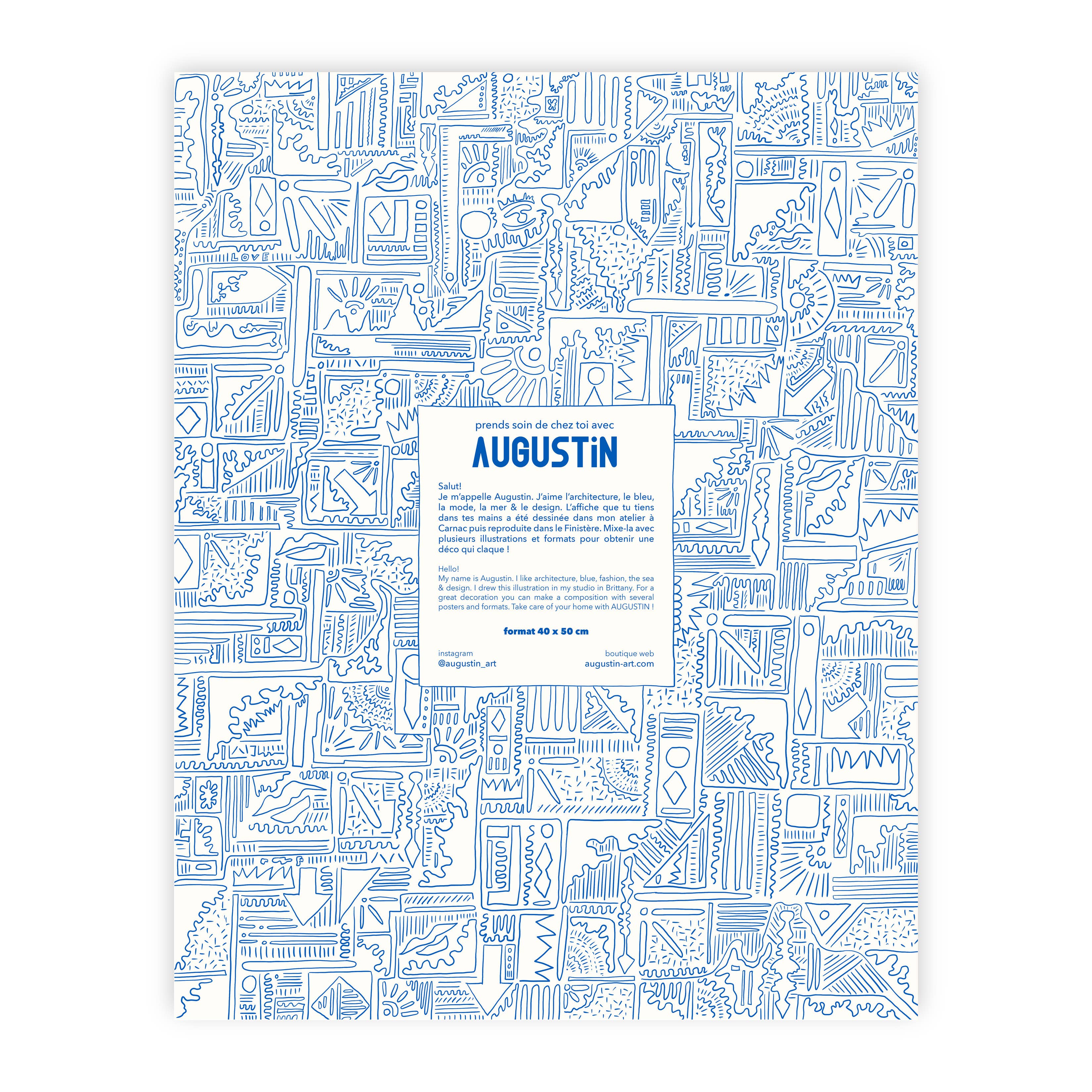 Augustin - Vendita all'ingrosso Poster - Antibes - manifesto2