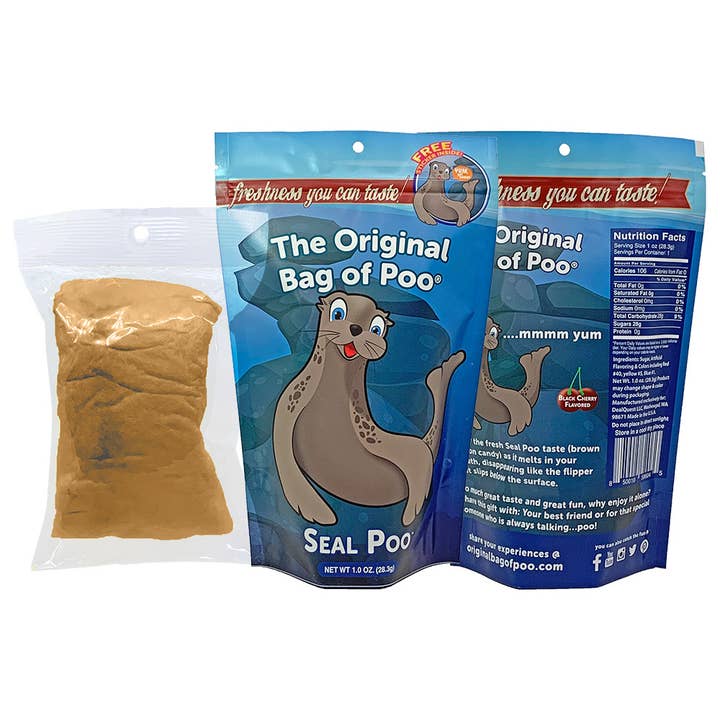 "The Original Bag of Poo"® - Wholesale Cotton Candy - The Original Bag of Poo (Sea Lion Poo)