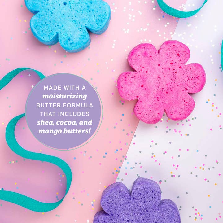 Cait + Co - Wholesale Bath Pouf/Sponge - Soap Infused Spongie-Fun and Fruity
