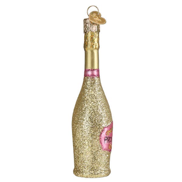 Old World Christmas - Wholesale Ornament - Prosecco Bottle Ornament3