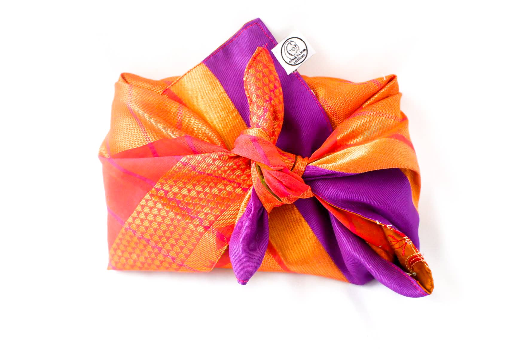 Shakti.ism - Wholesale Flat Wrap - XL reusable sari gift wraps, furoshiki 75x75cm, 30x30in8