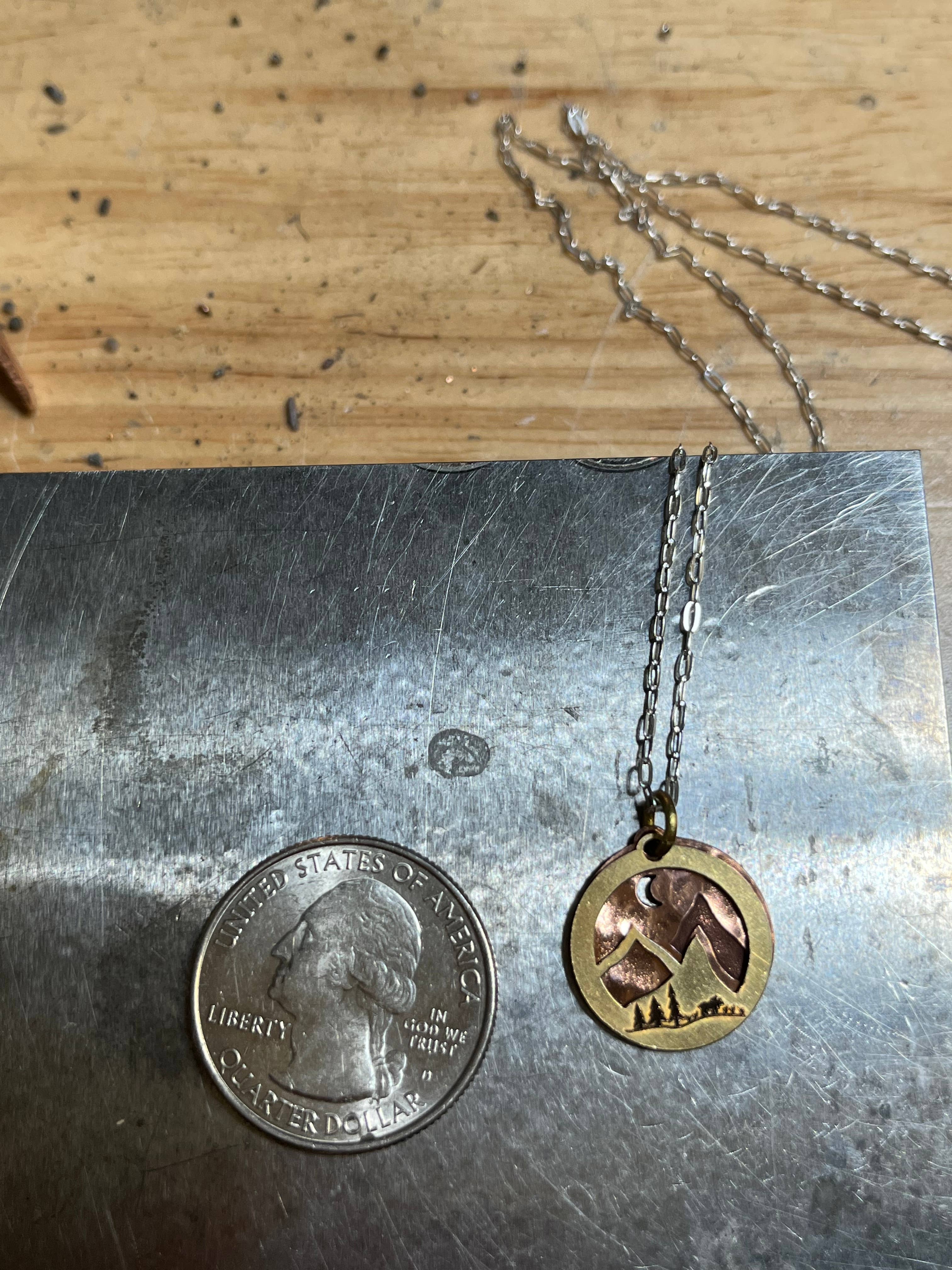 Altitude Jewelry - Wholesale Pendant/Charm Necklace - Be Strong2