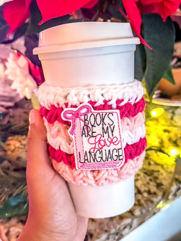 Bøger er mit kærlighedssprog krusvarmer / Bogelsker krusvarmer / for engroshandel hos WanderlustBee