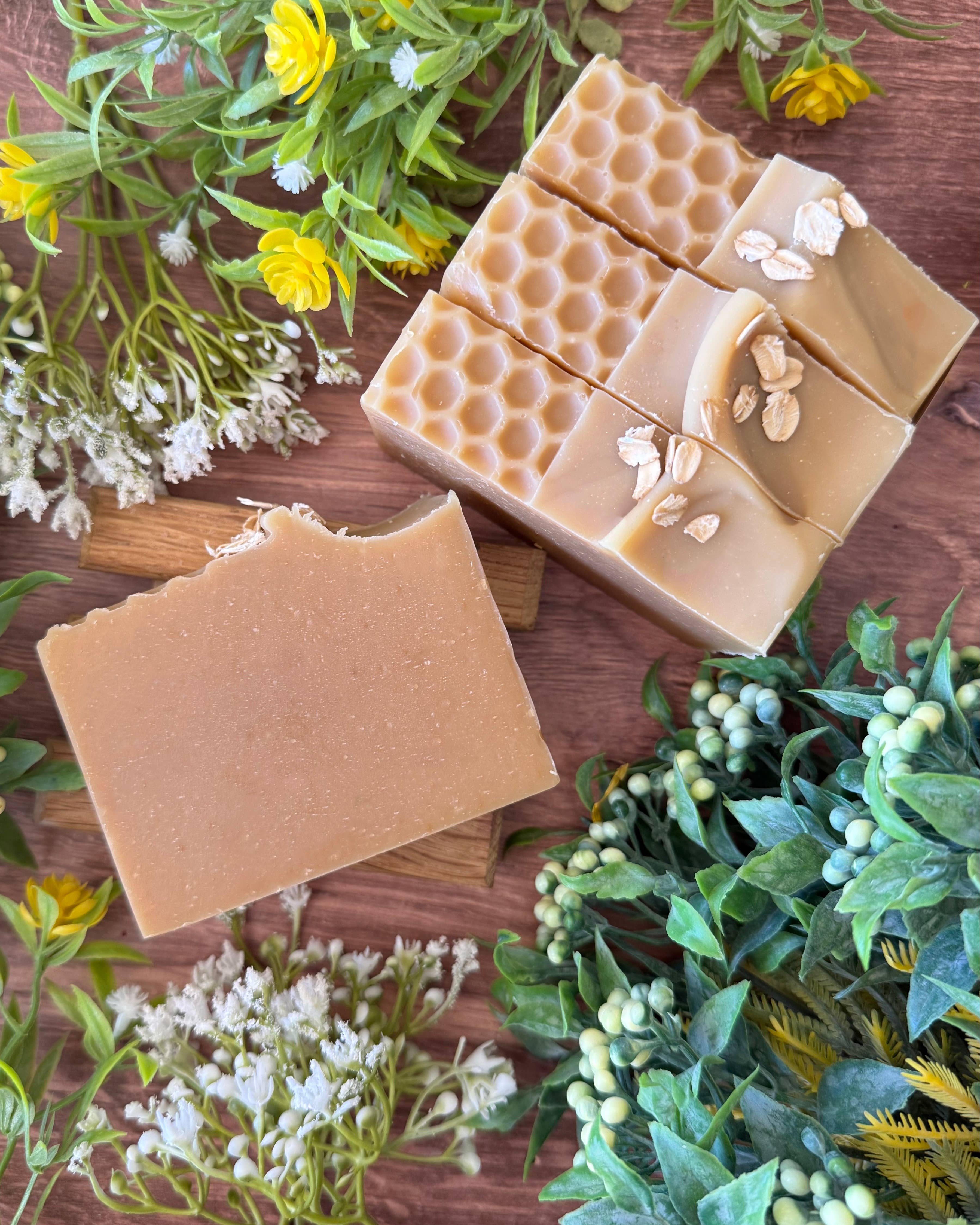 Ashley Marie Soap - Wholesale Bar Soap - Milk, Oats & Honey Bar Soap | Soothing Handmade Artisan3