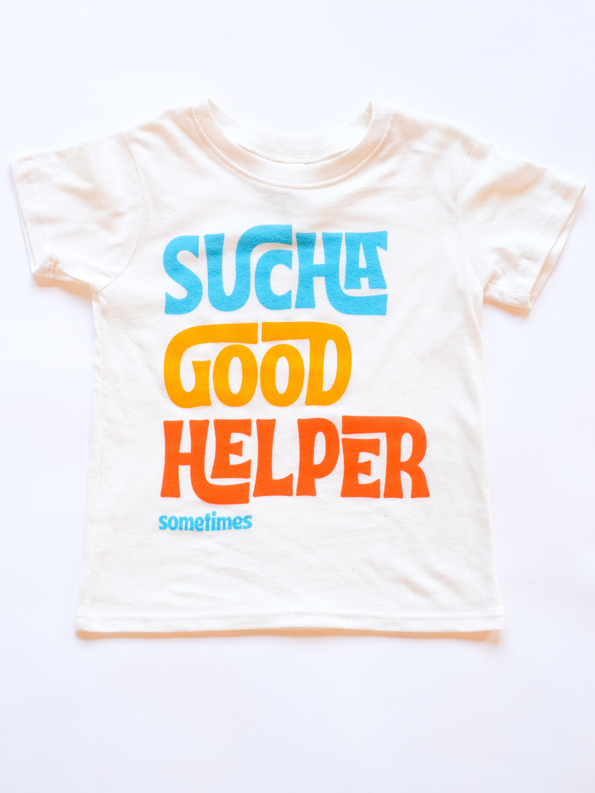 Ambitious Kids - Wholesale Screen Printed T-Shirt - Kids - Sucha Good Helper | Kids Graphic Tee | Sizes 2T - YL1
