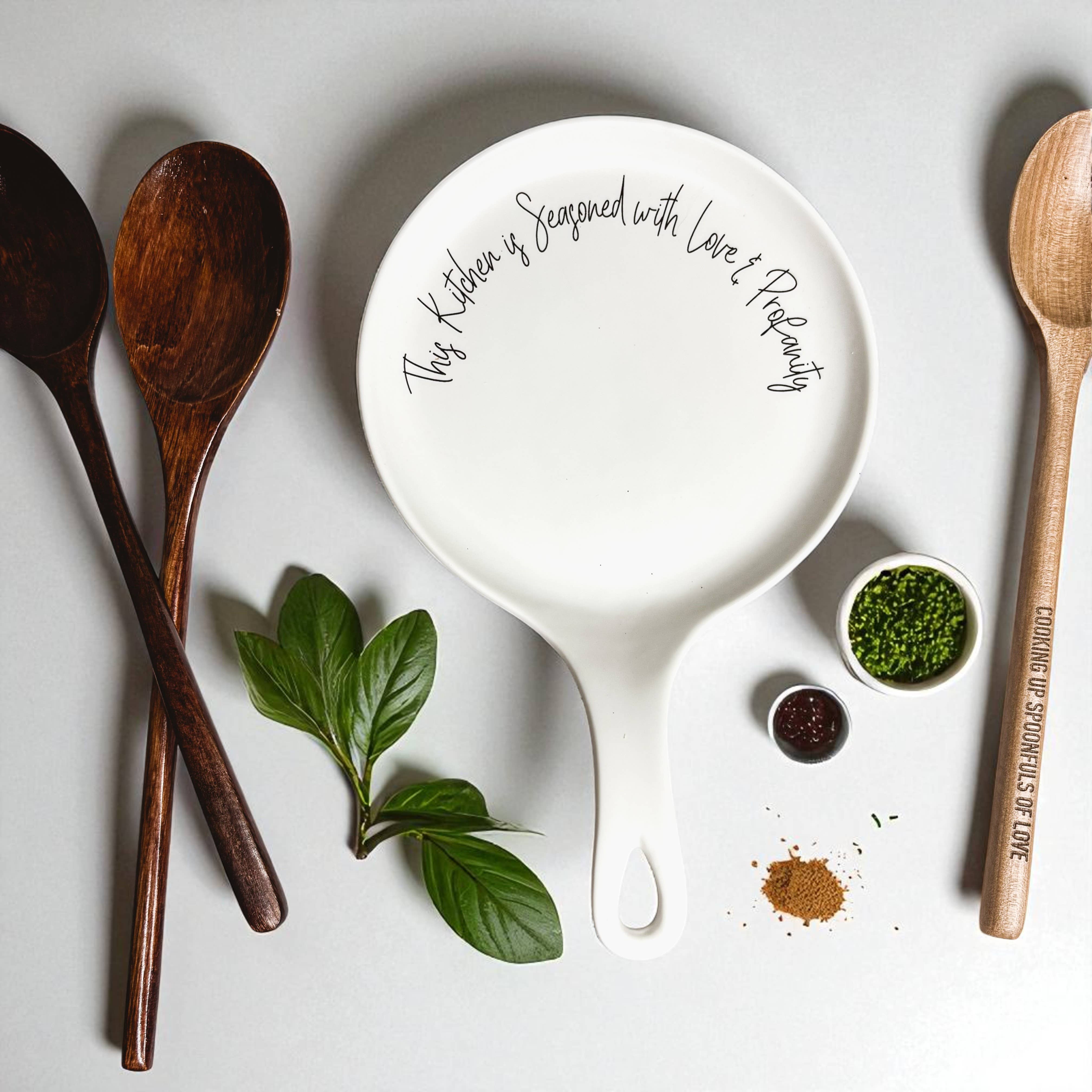 Gia Roma - Wholesale Spoon Rest - Kitchen Christmas 2025 Gifts for cooking or Baking, Ceramic 43