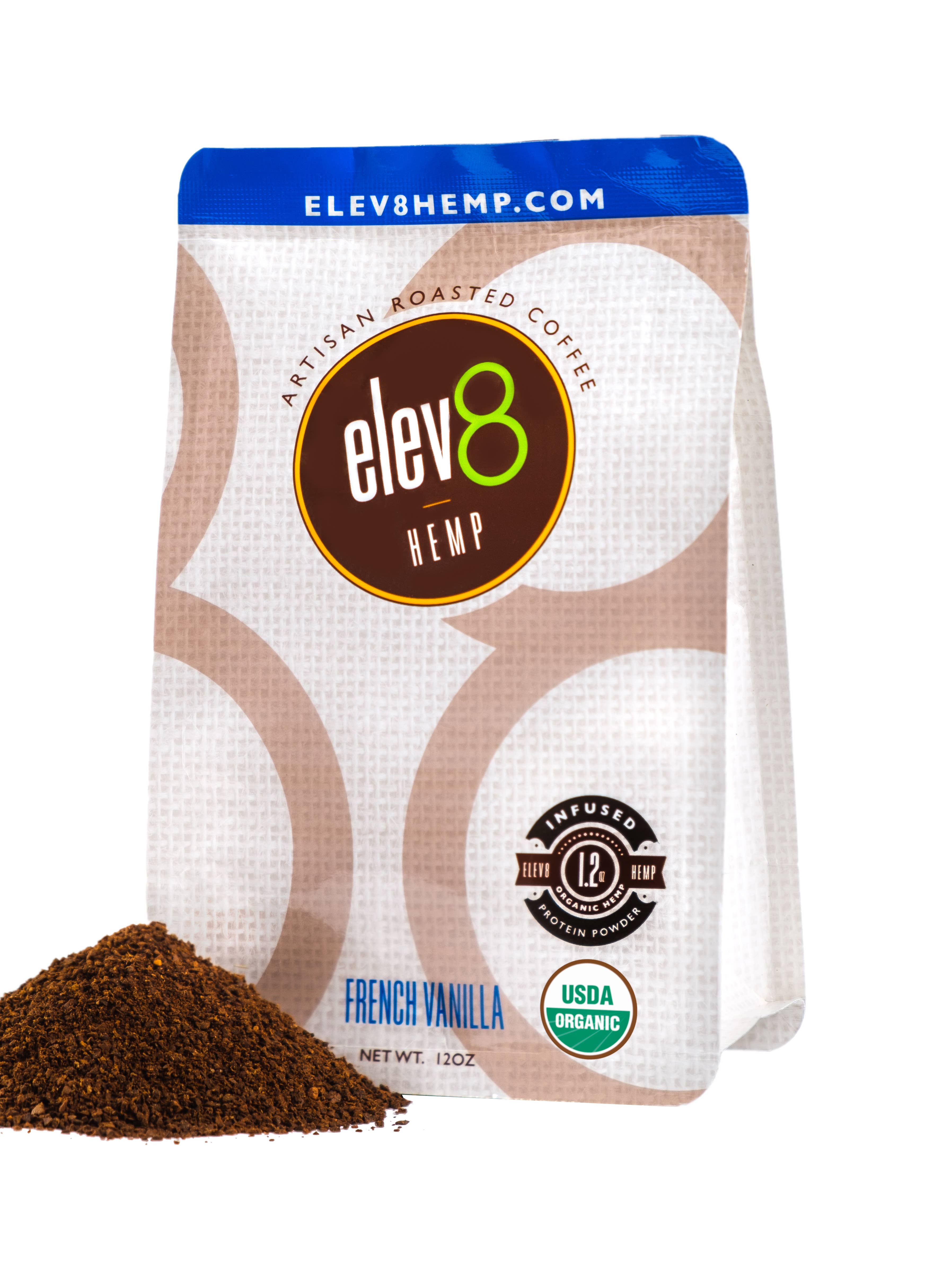 Elev8 Hemp – wholesale Ground coffee – Elev8 Hemp Organic Coffee - 6 Flavors7