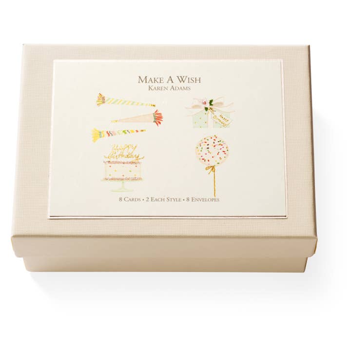Maak een Wish Note Card Box voor wholesale door Karen Adams Designs