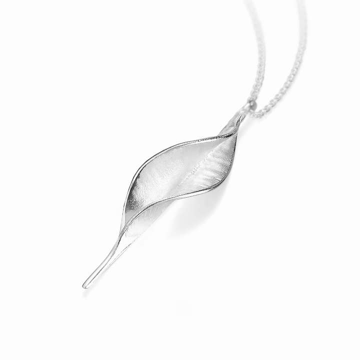 Mavilo Wide Leaf Pendant for wholesale by Collette Waudby