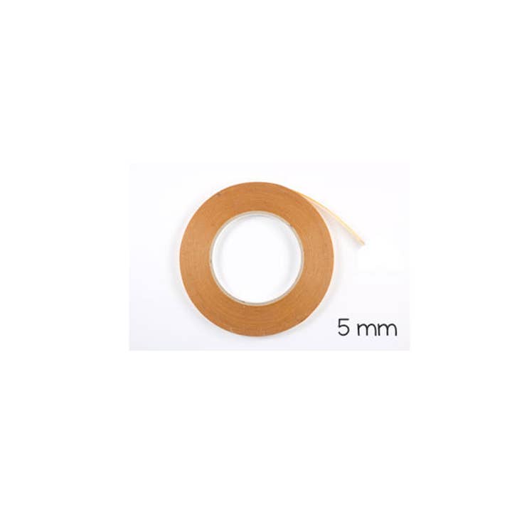 Impronte D'Autore - Wholesale Rubber/decorative stamp - Thin tearable double-sided tape 5 mm x 25 m