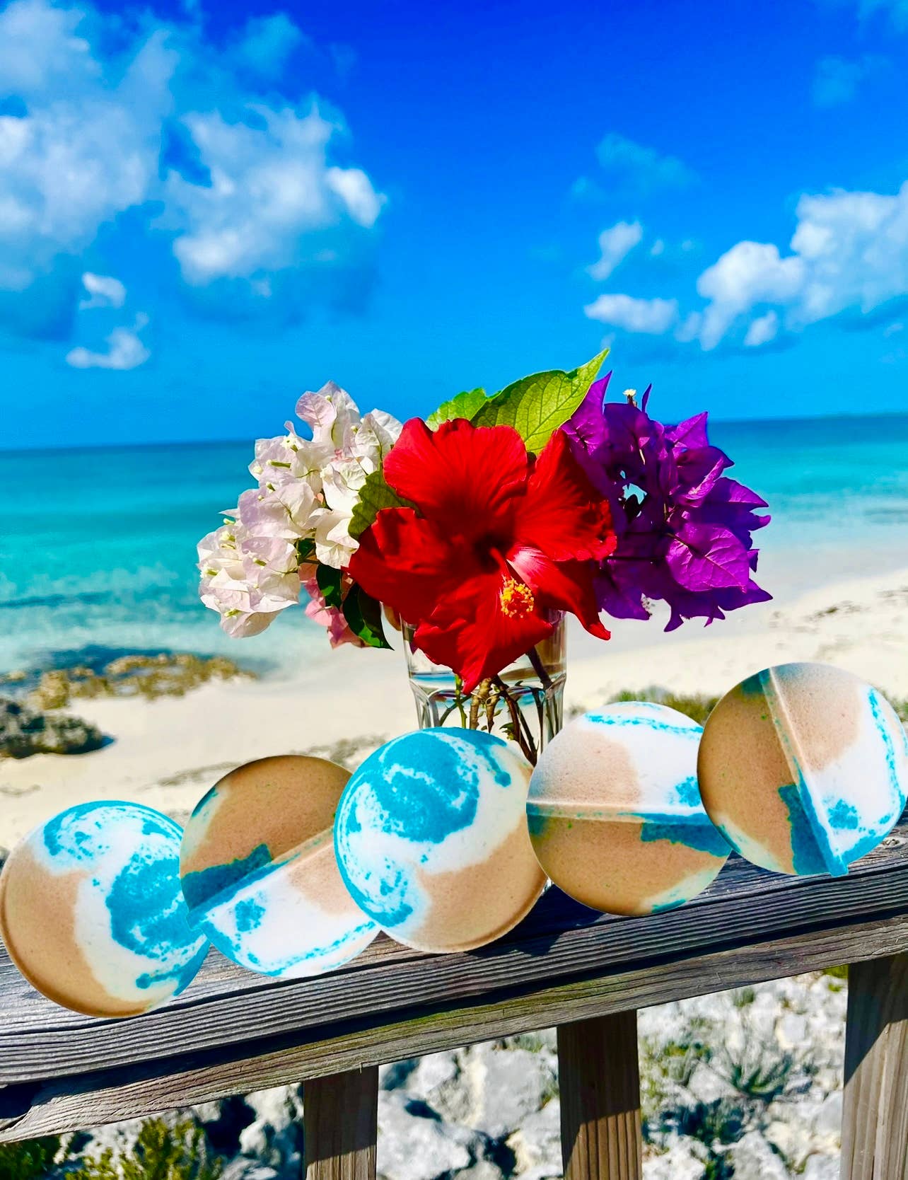 Southern Fleek Bath LLC - Vendita all'ingrosso Bombe/polveri da bagno - Bomba da bagno Bahama Vacation 5,5 oz1