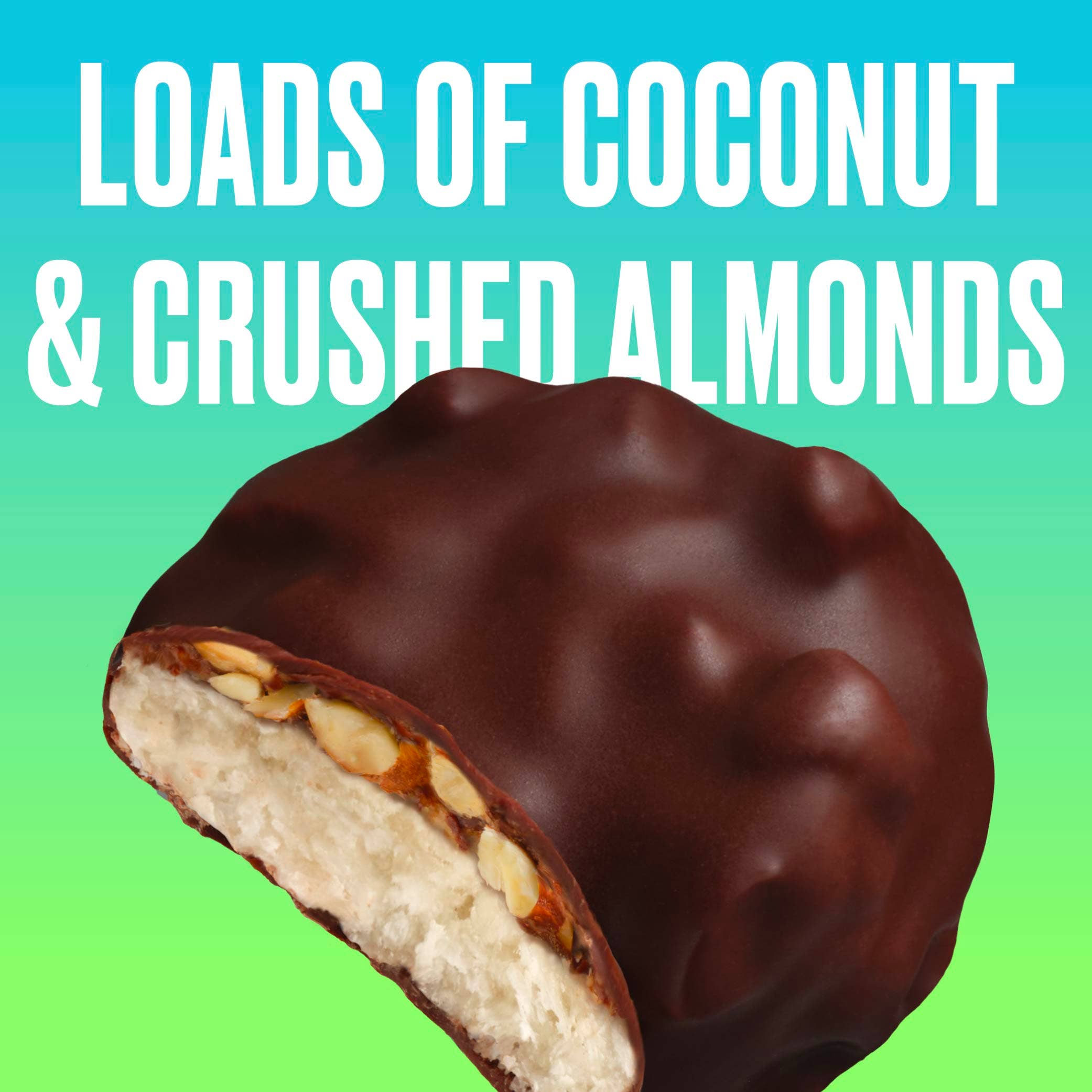 SkinnyDipped - Wholesale Chocolate Covered Sweets - Dark Chocolate Coconut Almond Bites Pouch, 3.17oz4