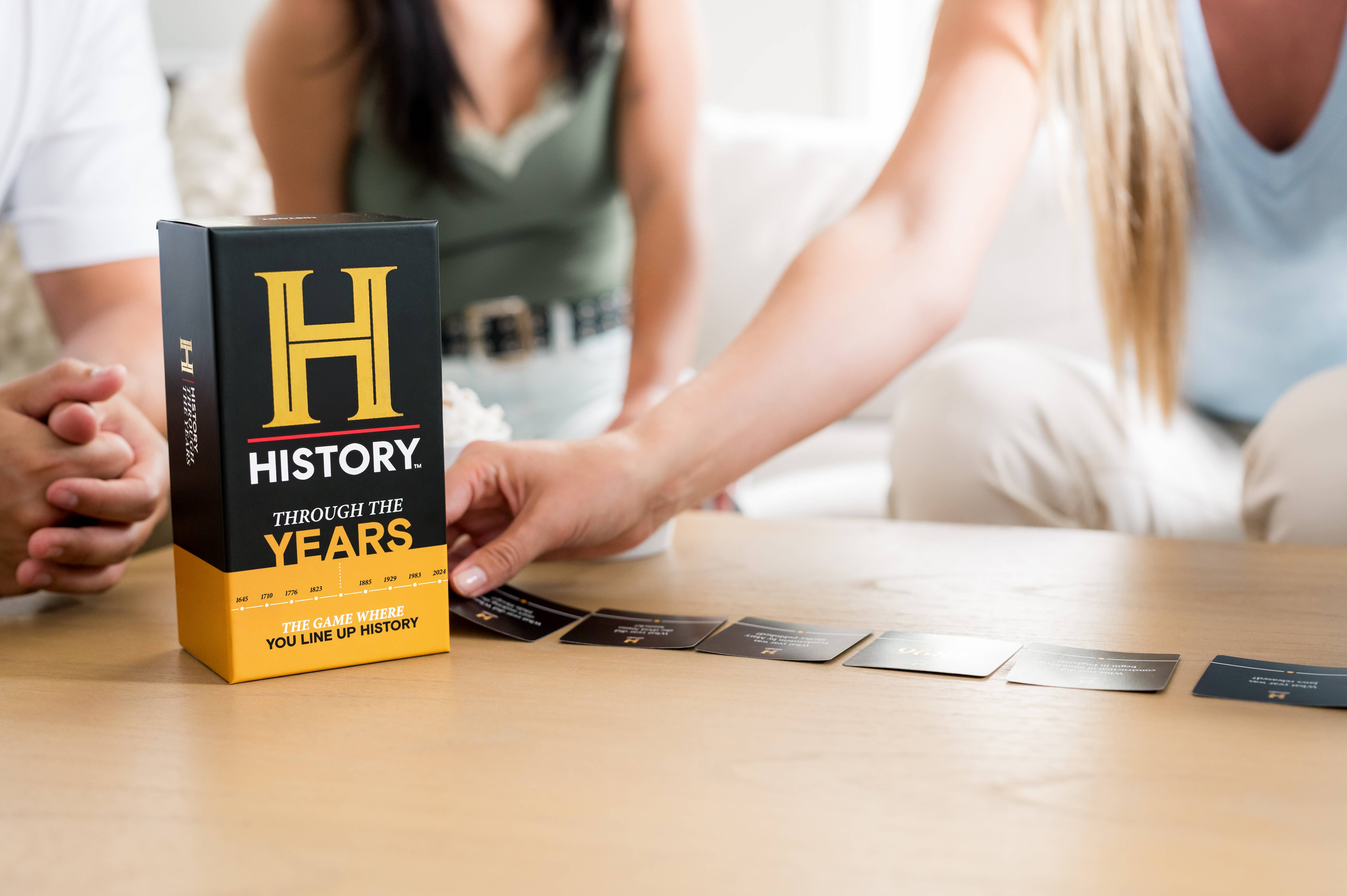 Dyce Games - Wholesale Card Game - HISTORY TRIVIA GAME - THROUGH THE YEARS1