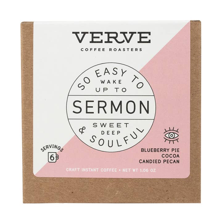 Sermon Craft Instant Coffee for wholesale by Verve Coffee Roasters