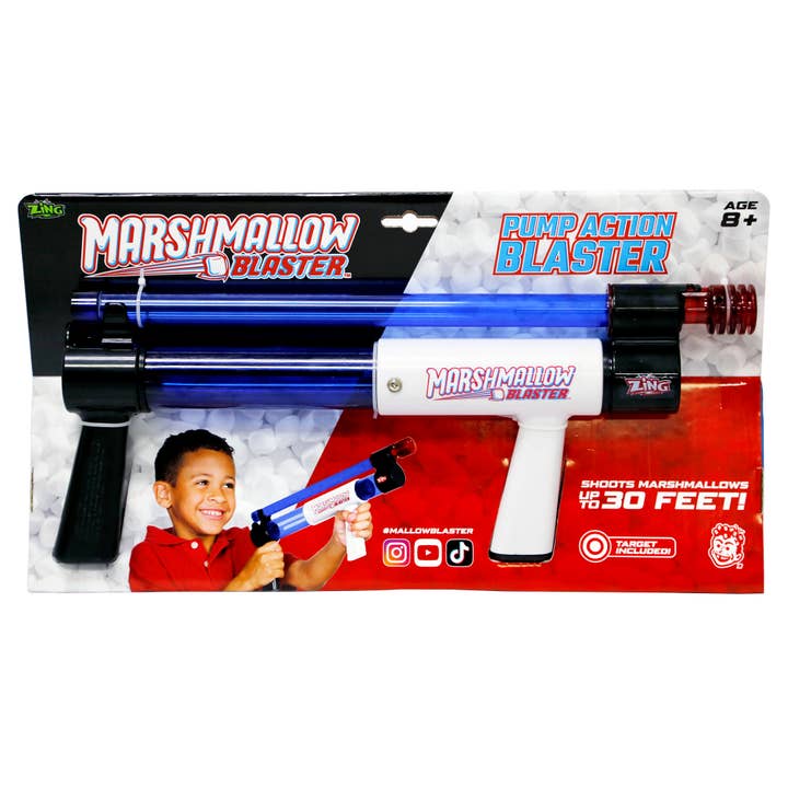 Marshmallow Blaster - Pump Action Blaster for wholesale by Hogwild