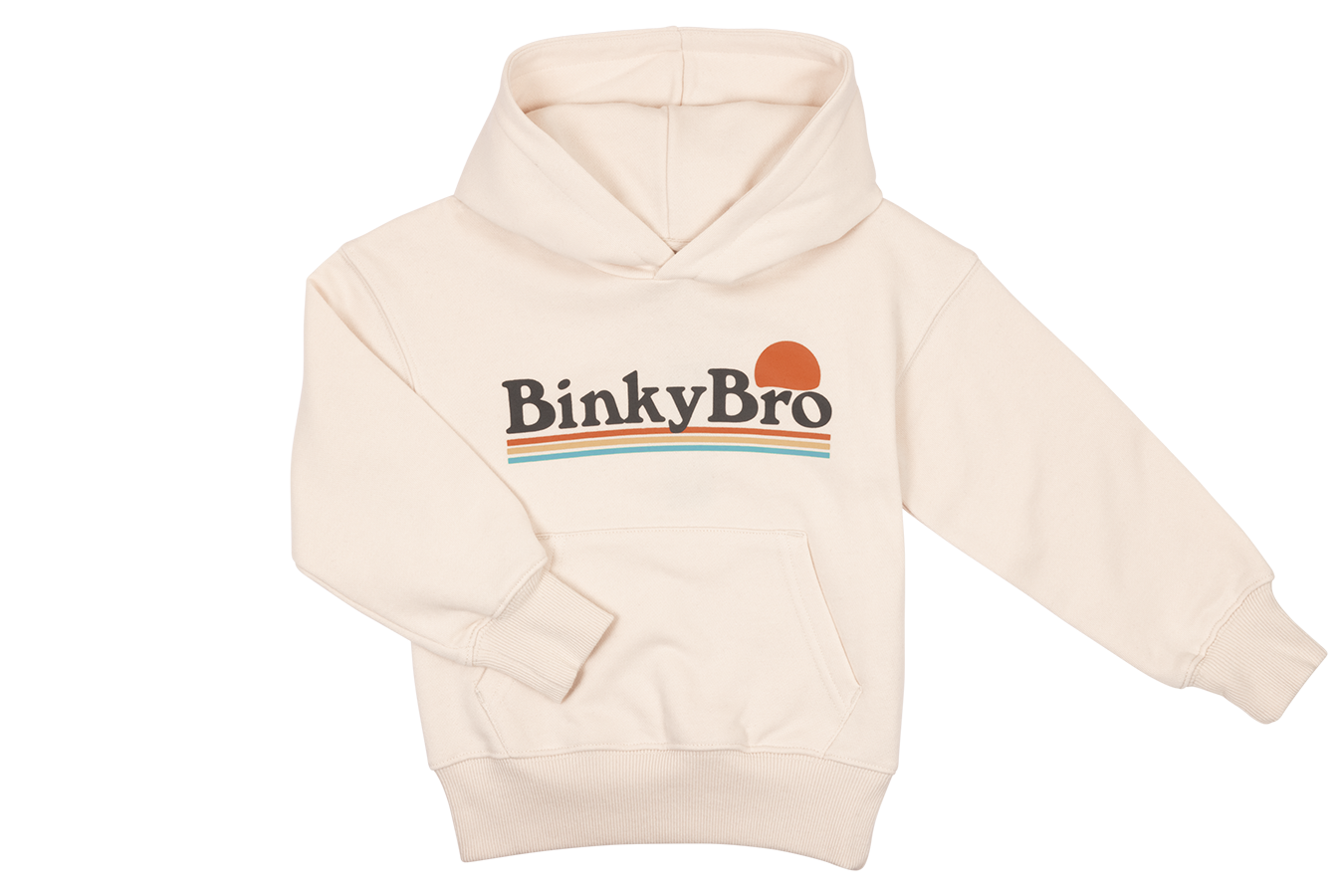 BinkyBro – Engroshandel Hættetrøje - Børn – Børne Grafisk Sweatshirt BinkyBro 1970'erne0