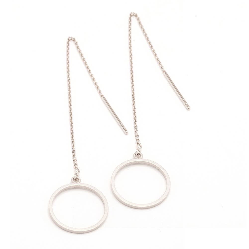 Sergio Engel jewellery - Wholesale Hangende/ronde oorbellen - Pura Earring 22 Oorbel met draad-/doortrekbare oorbel0