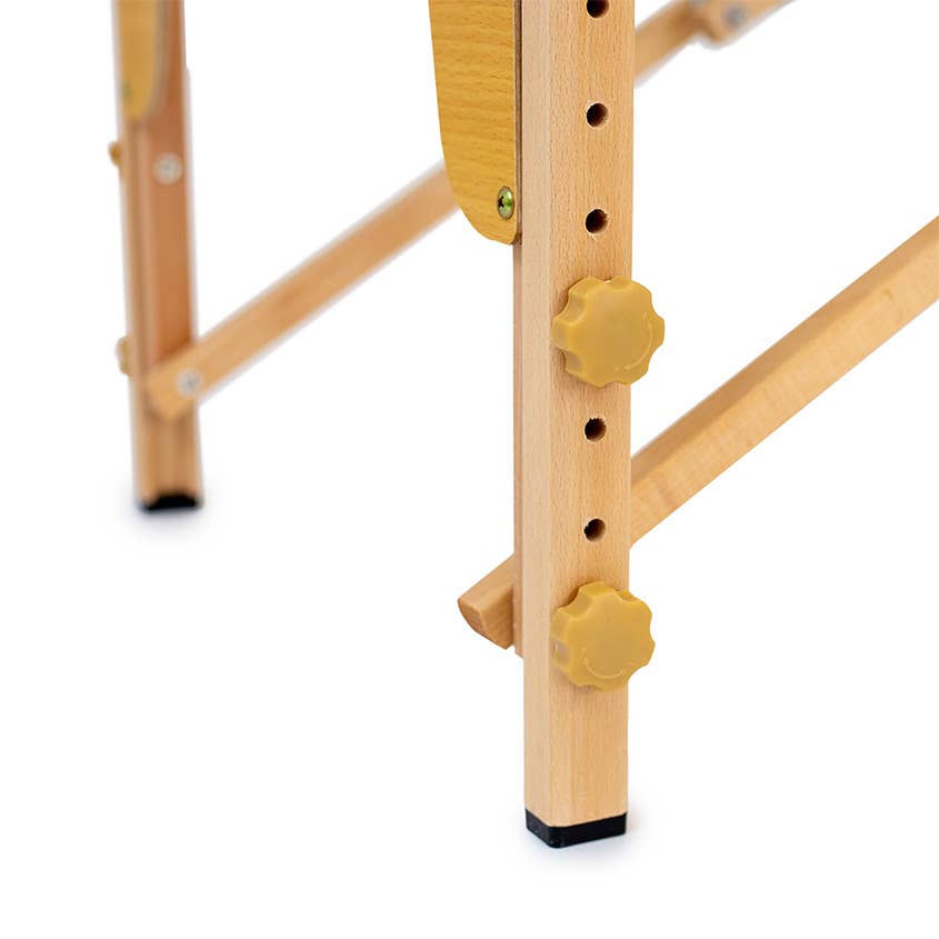 ACUS MED - Wholesale Lichaamsmassage-apparaat - Massagebank Kora 60 cm vouwbaar hout drie-delig - beige7