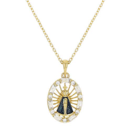 Morana – Colar pingente/pendente por atacado – Colar de dama de Aparecida santa brasileira
