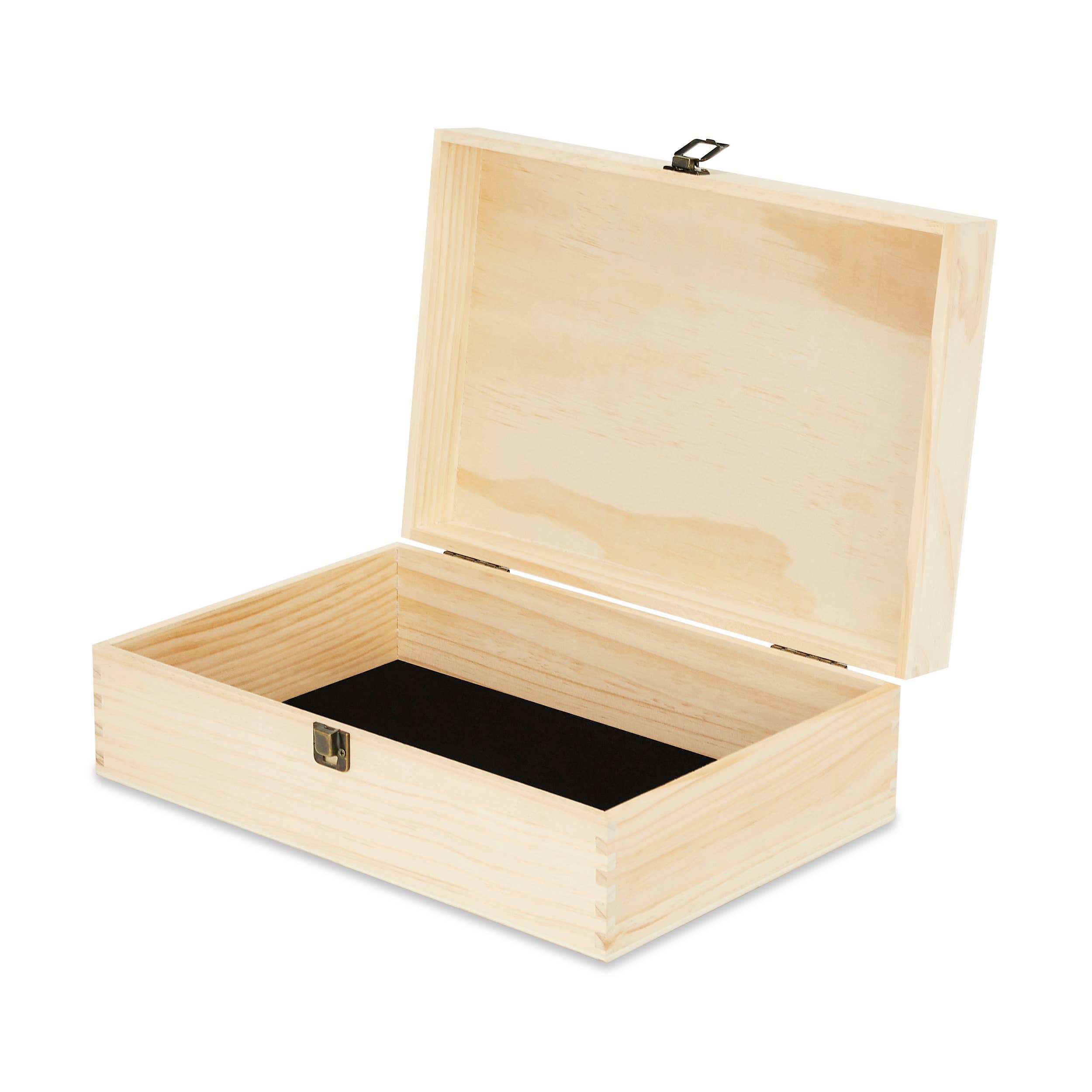 MakerFlo – wholesale Decorative box – Makerflo Medium Wood Memory Box, Ideal for - Laser Engraving4