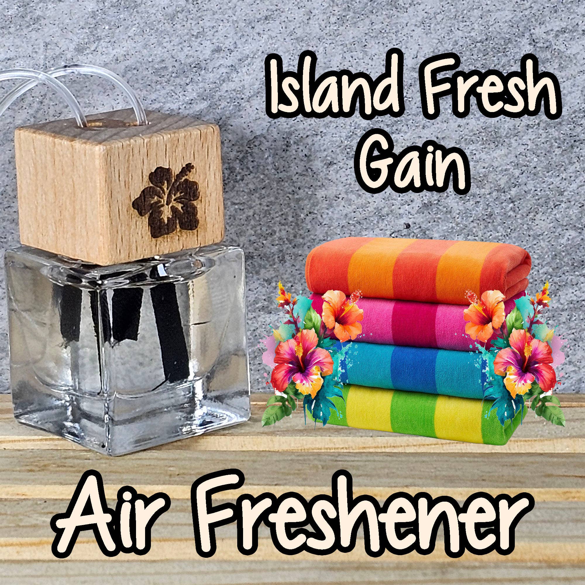 Ohana Scents - Wholesale Car Freshener - Unisex - Island Fresh Gain Car Air Freshener 0