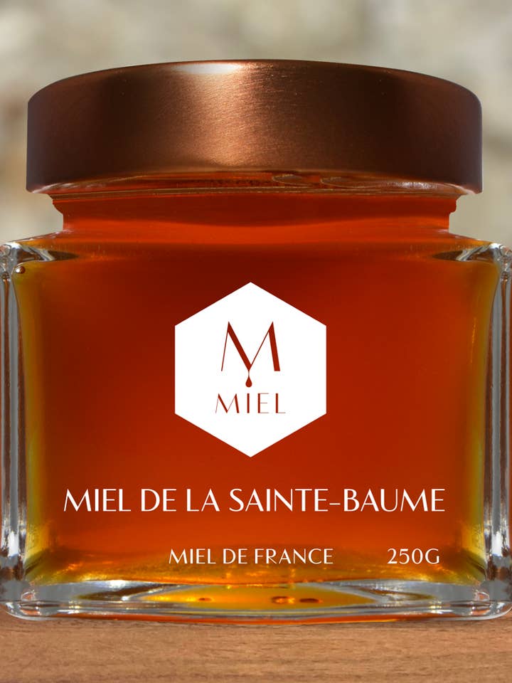 Precious Sainte-Baume honey - 250g for wholesale by La Manufacture du Miel