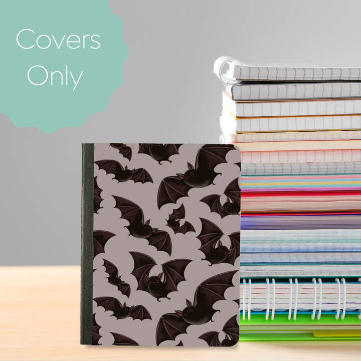 Cubierta de Cuaderno de Composición Mini de Murciélagos para venta al por mayor de Oily Graphic Creations