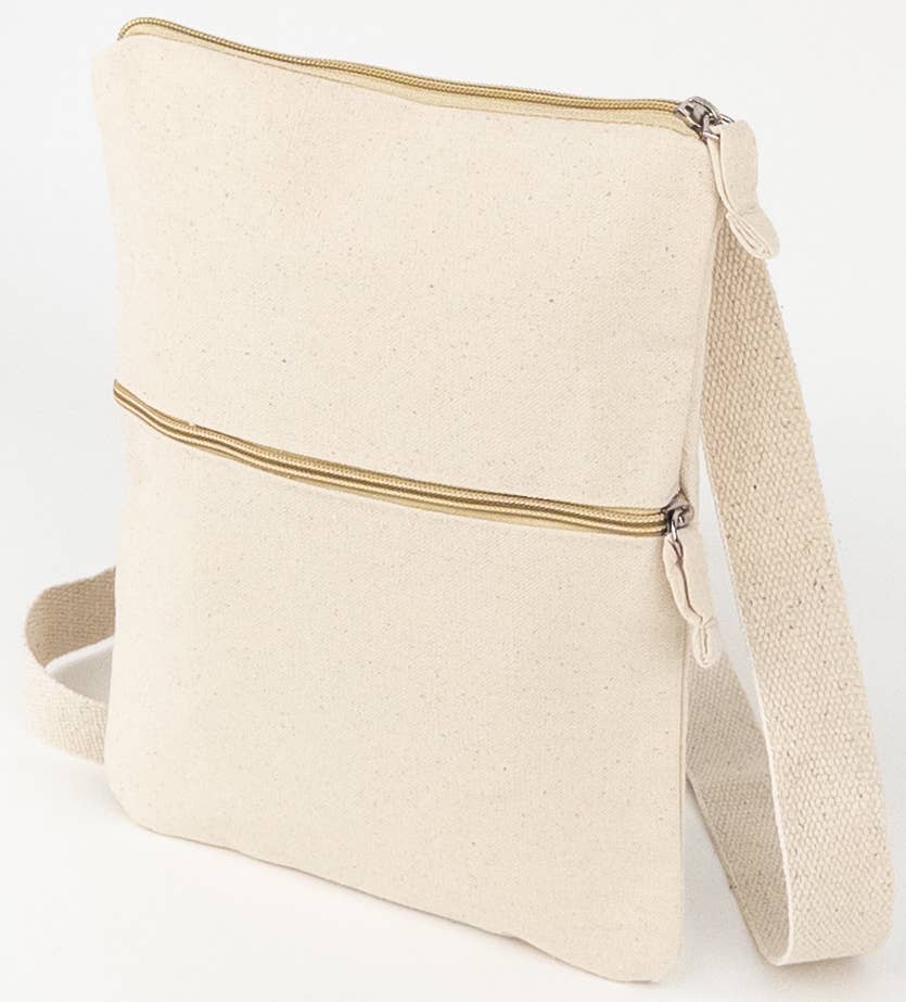 US Bags - Vente Sac à bandoulière – unisexe - Sacoche en toile essentielle à bandoulière | Trajet quotidien2