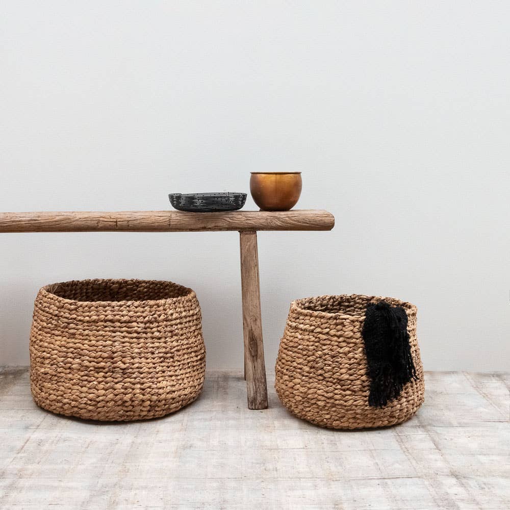 EARTHWARE – Großhandel Korb – Lilly M Korb aus Wasserhyazinthe1