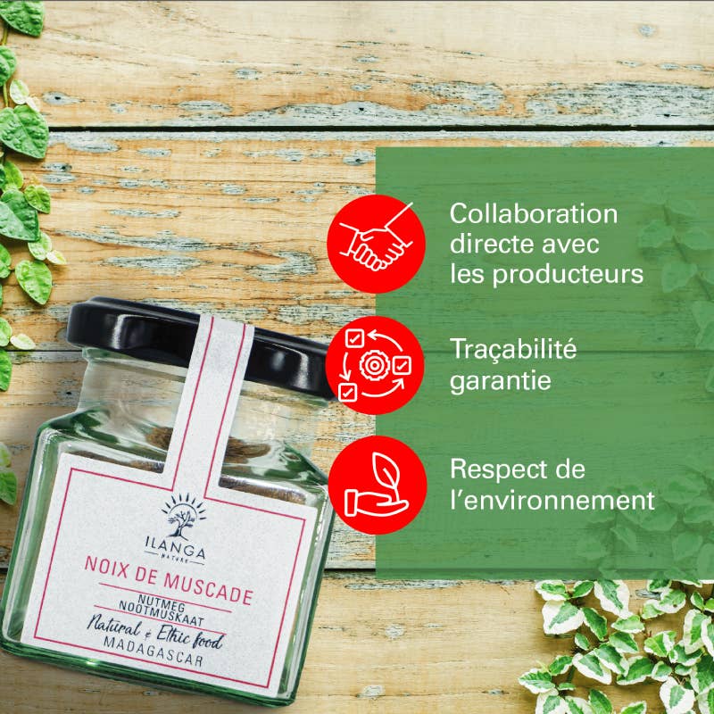 Ilanga Nature – wholesale Nuts – Nutmeg 10pcs3