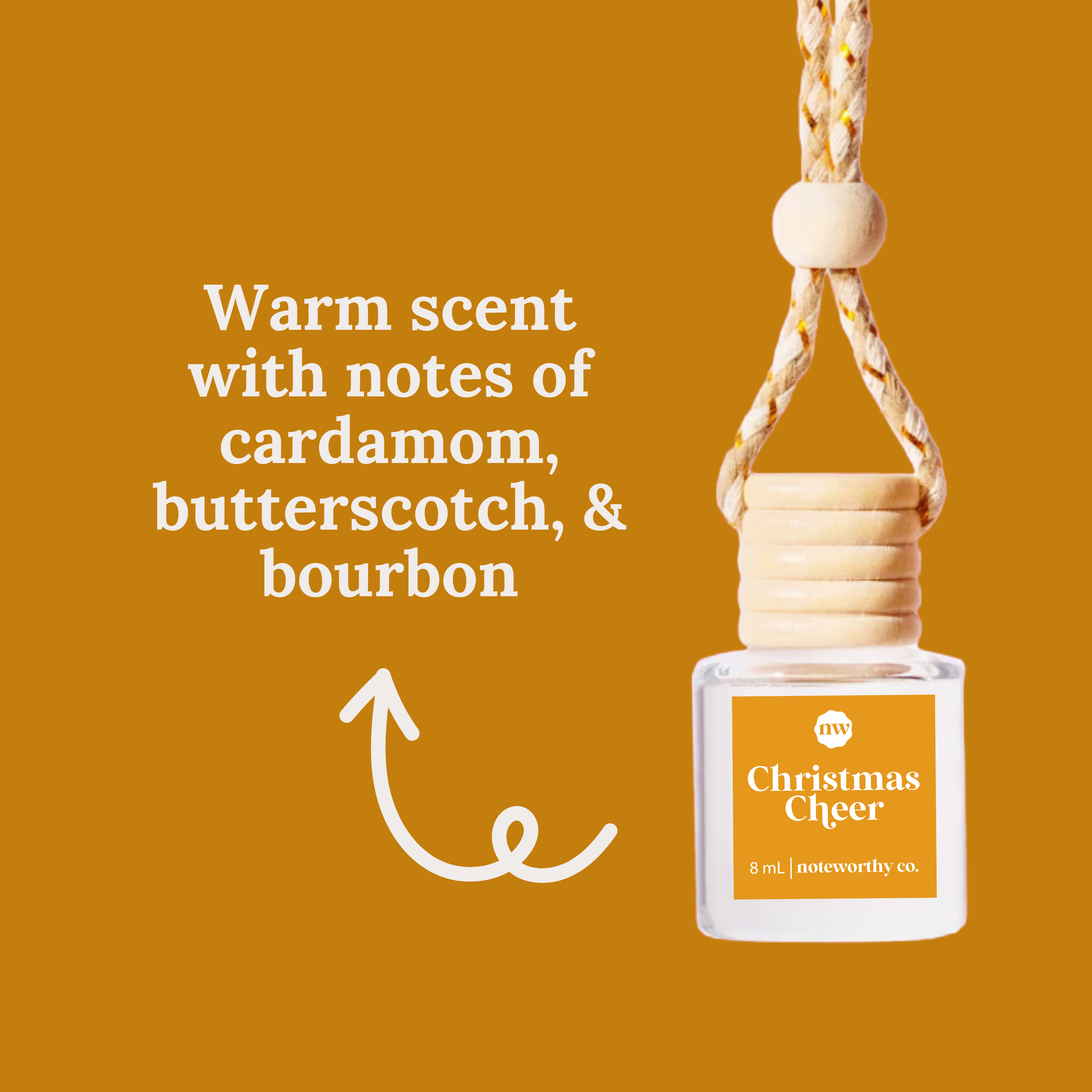 Noteworthy Co - Wholesale Car Freshener - Unisex - Car Diffusers | NEW Holiday Scents12