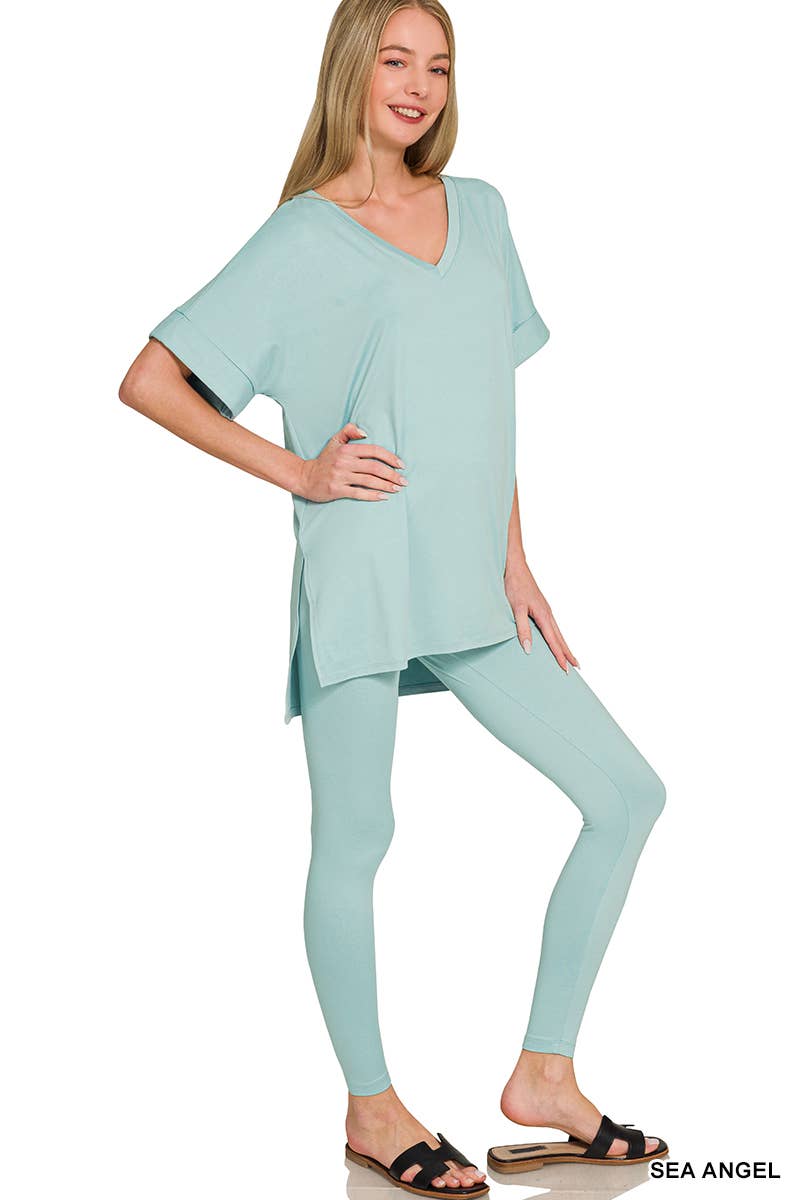 Vanilla Monkey - Wholesale Lounge Set - Women's - Brushed Dty Microfiber Loungewear Set21