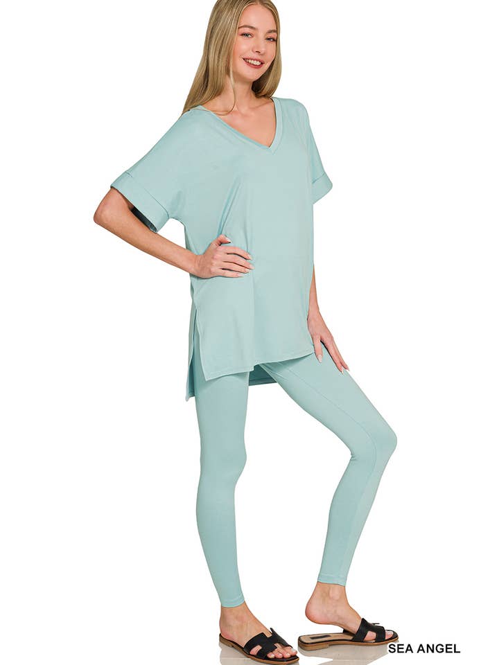 Vanilla Monkey - Wholesale Lounge Set - Women's - Brushed Dty Microfiber Loungewear Set21